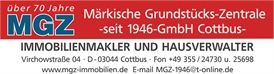 Märkische Grundstücks-Zentrale seit 1946 Cottbus GmbH